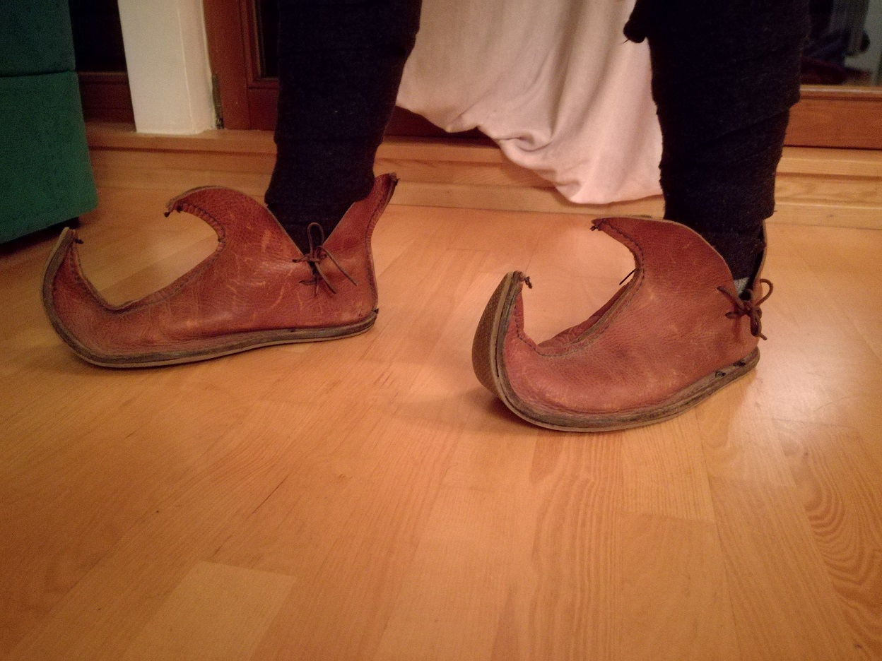 Schuhe, eher ungeeignet