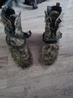 Schuhe sind gerade in Arbeit